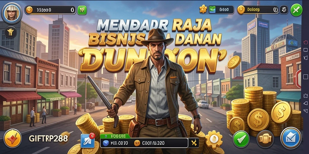 Tampilan gameplay menarik dalam permainan Tycoon GIFTRP288.