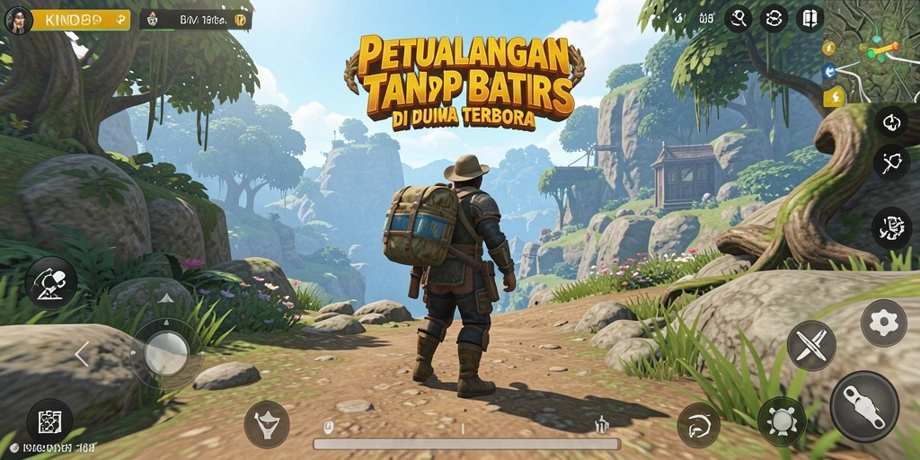 Gameplay KNO89 yang mendebarkan di dunia terbuka yang luas.