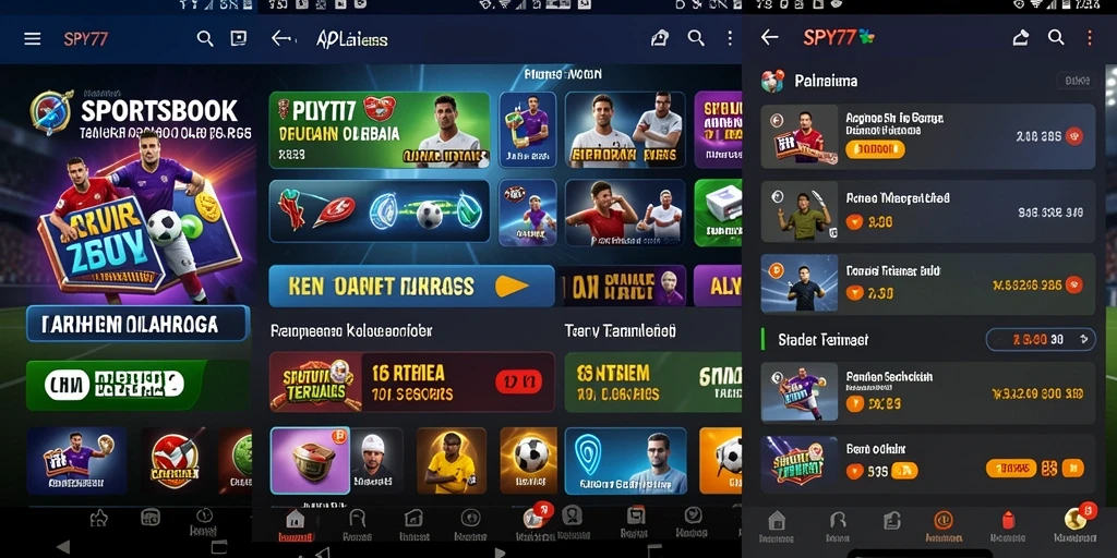 Tampilan menarik dari gameplay sportsbook SPY77 yang mengasyikkan.