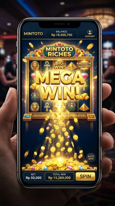 Screenshot aplikasi mintoto dengan antarmuka yang ramah pengguna.